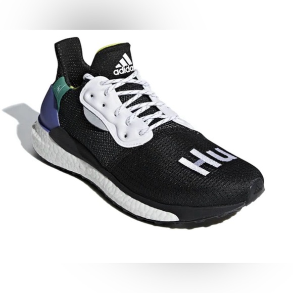 Adidas x Pharrell Solar Hu Glide
'Black' BB8041 size 7 1/2 NIB NWT - Picture 6 of 10